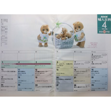 NHK婦人百科 平成1年 / 1989年4月号