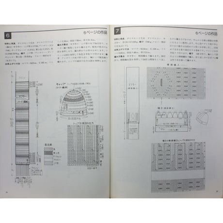 ロングマフラーと帽子 たのしい棒針編・かぎ針編 / 昭和52年 / 日本ヴォーグ社