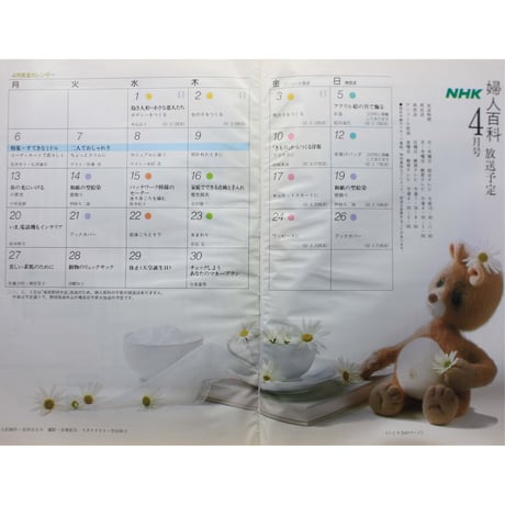 NHK婦人百科 昭和62年 / 1987年4月号