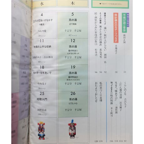NHK婦人百科 昭和59年 / 1984年1月号