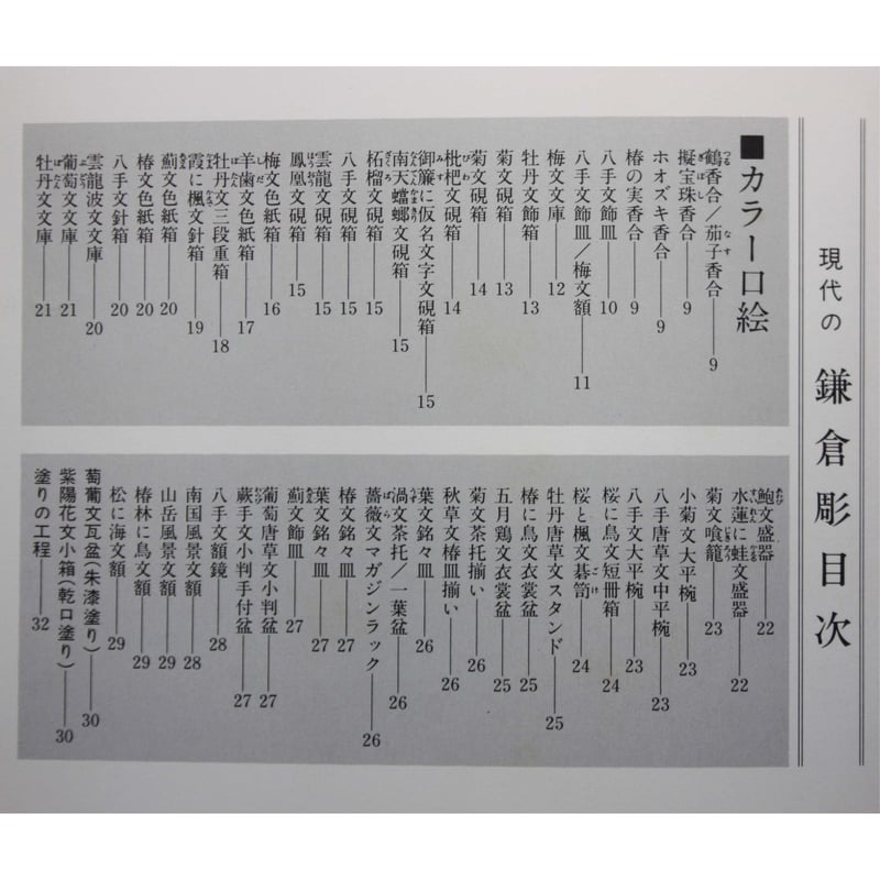 鎌倉彫　図案集　第15集〜第17集 鎌倉彫 図案集 第15集〜第17集 鎌倉彫 図案集 第15集