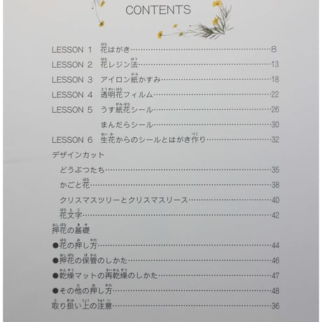 世界でたった1枚の押花はがきの作り方 / 押花ブックPART5 / ふしぎな花倶楽部 / 日本ヴォーグ社