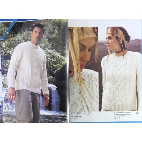 Phildar No.802 Best Irlandais 14 modèles Homme-Femme-Enfant