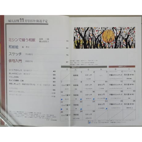NHK婦人百科 昭和52年 / 1977年11月号