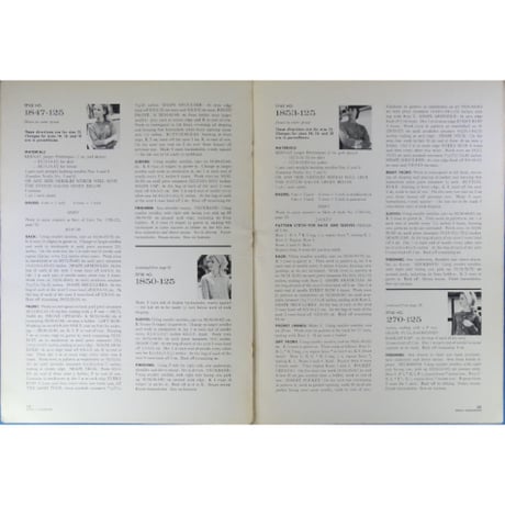 BERNAT Pebblespun Book No.125 / 1964年
