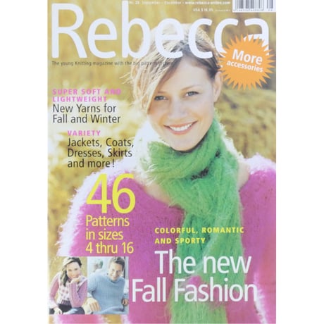 Rebecca Nr28 September-December / The young Knitting magazine