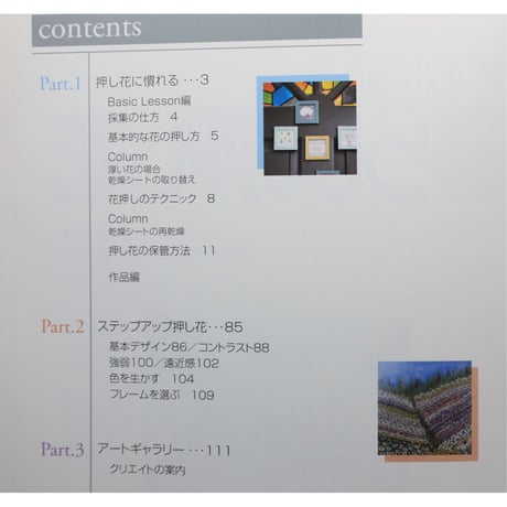 素敵に飾る暮らしの押し花 / 豊増康生・編 / 日本文芸社