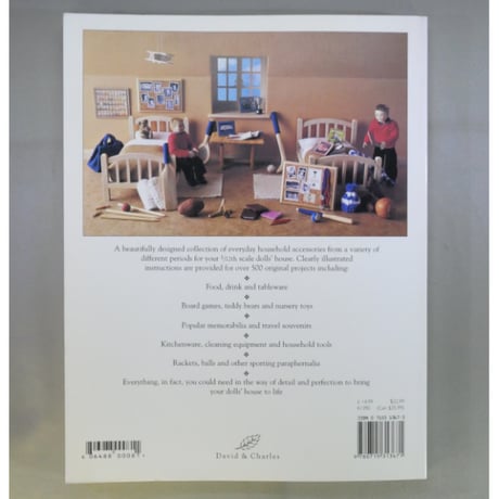 DOLL'S HOUSE DETAILS // Over 500 craft projects in 1/12 scale // Kath Dalmeny