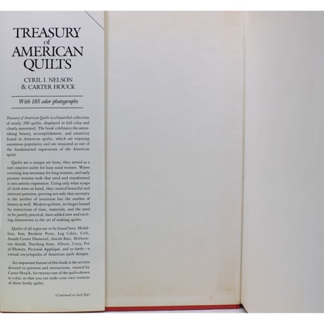 TREASURY of AMERICAN QUILTS / CYRIL L. NELSON & CARTER HOUCK