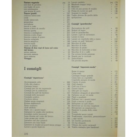 MANUALE DI MAGLIA / TECNICHE・PUNTI・LAVORI・CONSIGLI / Fabbri社