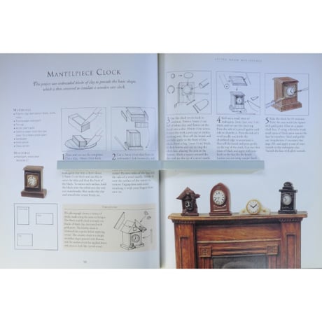 Making Doll's House Miniatures with Polymer Clay / SUE HEASER