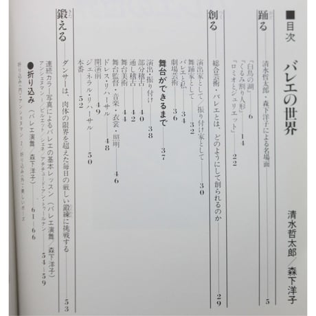 バレエの世界 踊る・創る・鍛える / 清水哲太郎 / 講談社