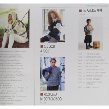 FILATURA DI CROSA N.29  Knitting Italian English Text