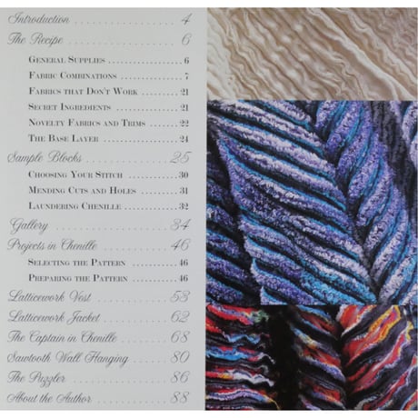 Variations in Chenille / Nannette Holmberg's Techniques for Creating Faux Chenille