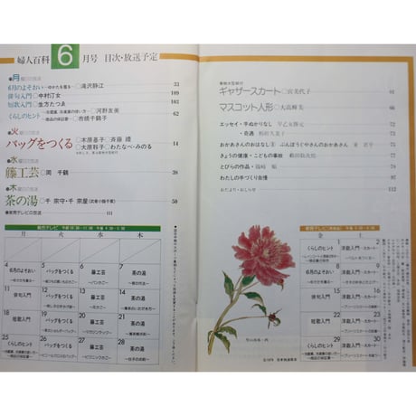 NHK婦人百科 昭和54年 / 1979年6月号