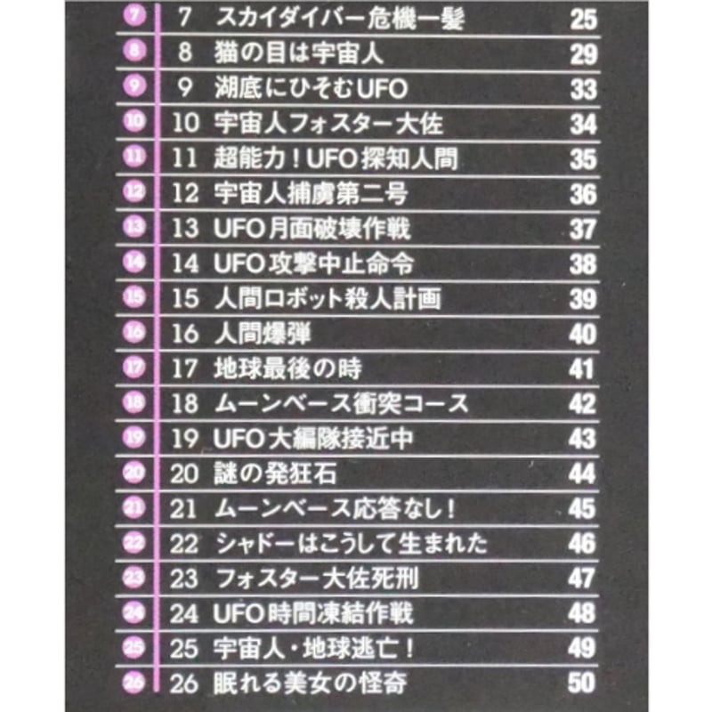 謎の円盤UFO 全26巻＋特製バインダー付 ジェリー・アンダーソンSF特撮