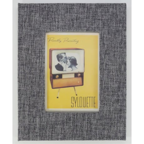 レトロ広告ポストカード ファブリックフレーム付き ⑫Sylvania Electric Products