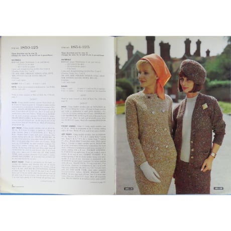 BERNAT Pebblespun Book No.125 / 1964年