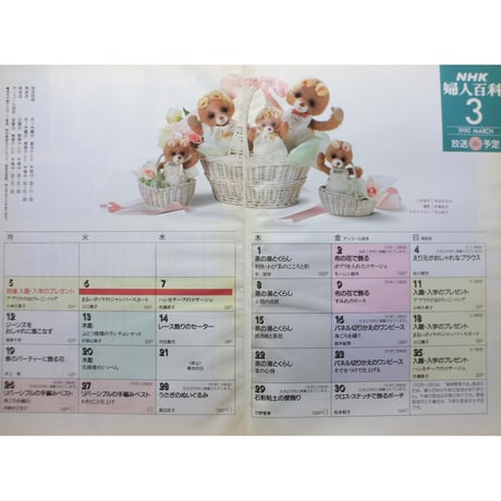 NHK婦人百科 平成2年 / 1990年3月号