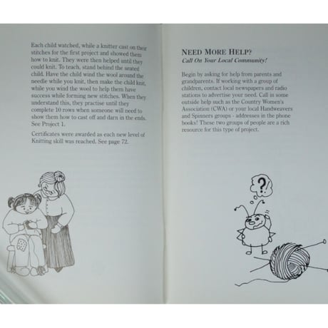 A Book for Knitterbugs Teaching Children to Knit / Jen Morton