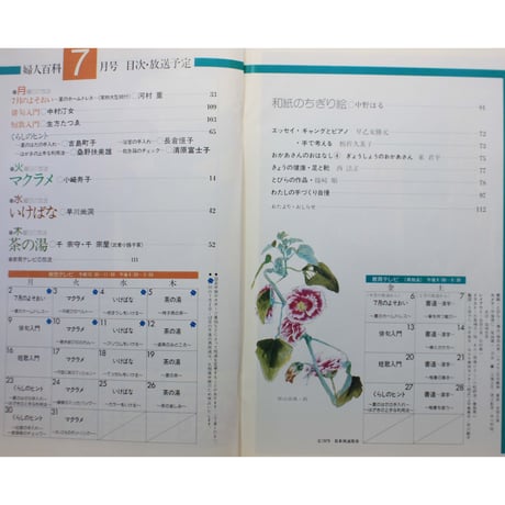 NHK婦人百科 昭和54年 / 1979年7月号