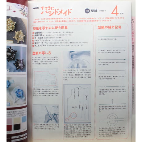NHKすてきにハンドメイド 2022年4月号