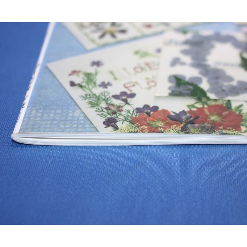 世界でたった1枚の押花はがきの作り方 / 押花ブックPART5 / ふしぎな花