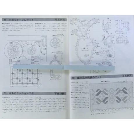 流行のクッションとマット手芸 / ヴォーグ手芸シリーズ / 日本ヴォーグ社