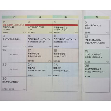 NHK婦人百科 平成3年 / 1991年9月号