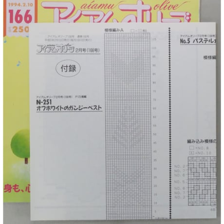 アイアムオリーブ 166号 / 1994年/平成6年2月 ハマナカ