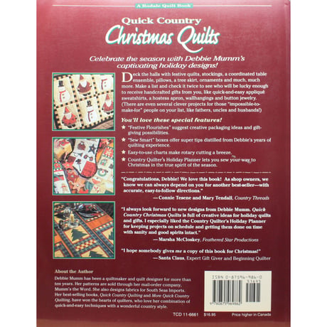 Quick Country Chiristmas Quilts
