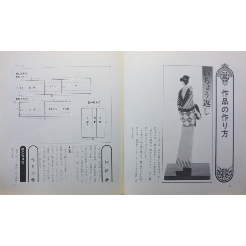紙人形  額装 益本みどり先生作の紙人形のご紹介｜その他｜お店ブログ｜山口スズキ
