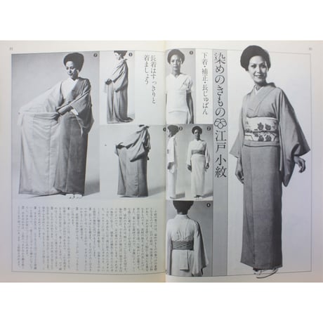 装道きもの全書 外出とおしゃれの着つけ / 四季・素材・目的に合わせて / 主婦と生活社