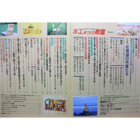 木工手づくり教室 No.6 / 手づくりの基本から応用までの木工事典 / パッチワーク通信社