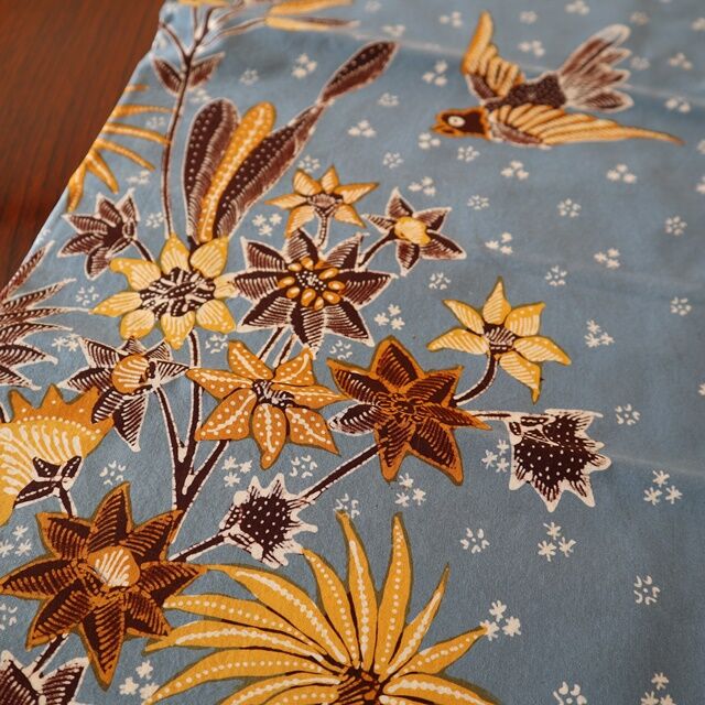 名古屋帯塩瀬インコ正絹