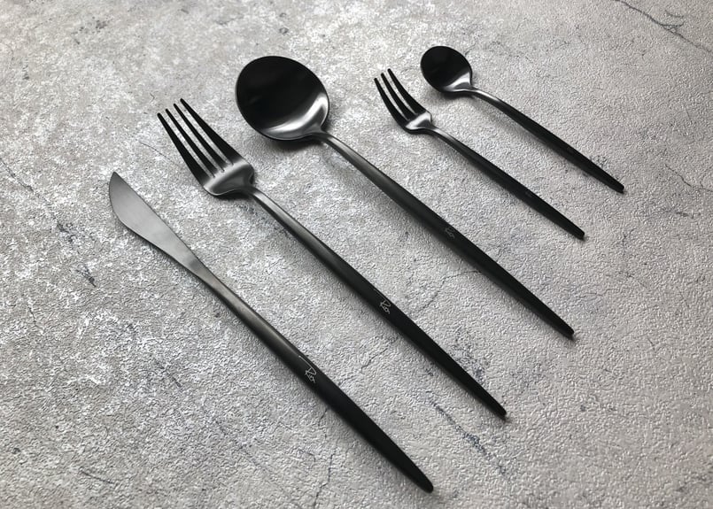 Cutlery Tea Series / Black | Rim