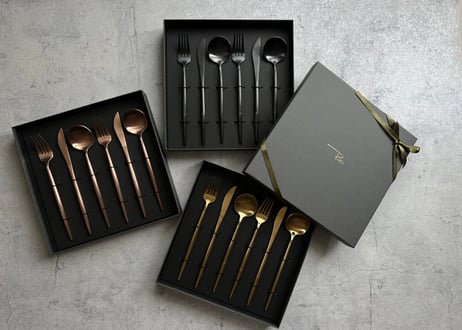 Dinner Series Gift Box｜Rim（リム） カトラリーセット Rim
