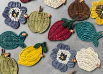 Motif Rattan Coaster ②