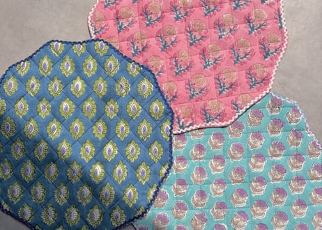 Scallop Quilting Placemat