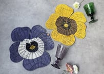 Motif Rattan Placemat / Pansy