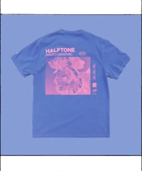 tee-801 Garment Dyed blue/pink/ss/GD