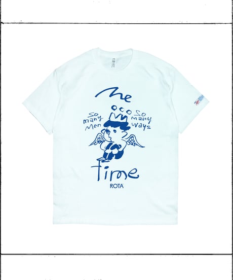 tee-028 HO white/trafficblue/