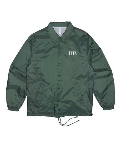 jkt-025 green/white/jkt コーチジャケット