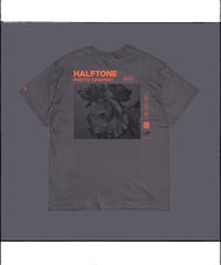 tee-801 charcoal/black/flo-orange