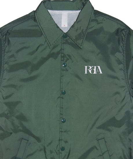 jkt-025 green/white/jkt コーチジャケット