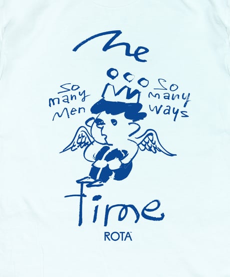 tee-028 HO white/trafficblue/