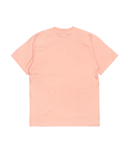 tee-026 apricot/trafficblue/ss