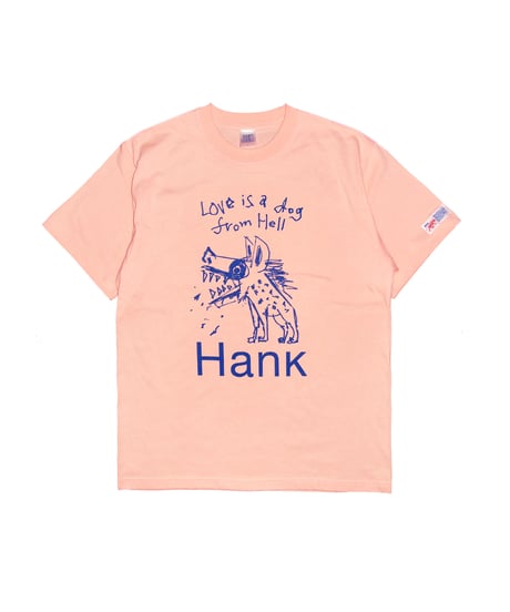 tee-026 apricot/trafficblue/ss