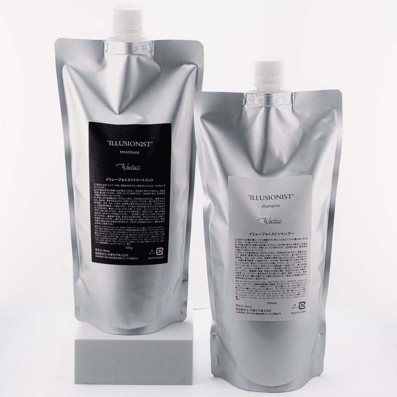 年末SALE】ILLUSIONIST shampoo&treatment 詰替SET | W