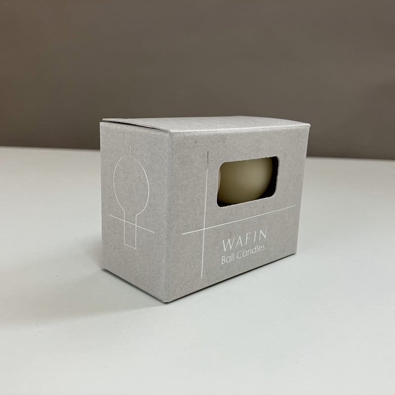 WAFIN Ball Candles（2本入り） | WAFIN